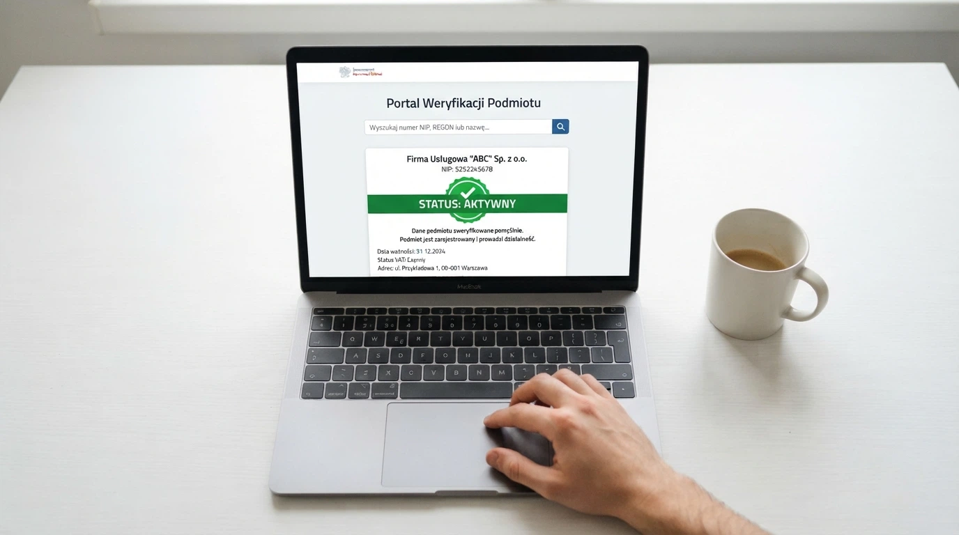 Ekran portalu Curaçao Gaming Authority z polem wyszukiwania nazwy operatora i wynikiem weryfikacji — aktywna licencja z zieloną pieczęcią