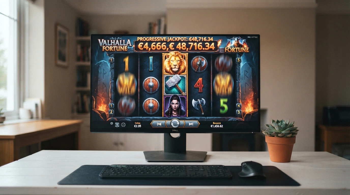 Popularne sloty Microgaming – Mega Moolah, Immortal Romance i Thunderstruck II – na ekranie komputera z widocznymi symbolami jackpota