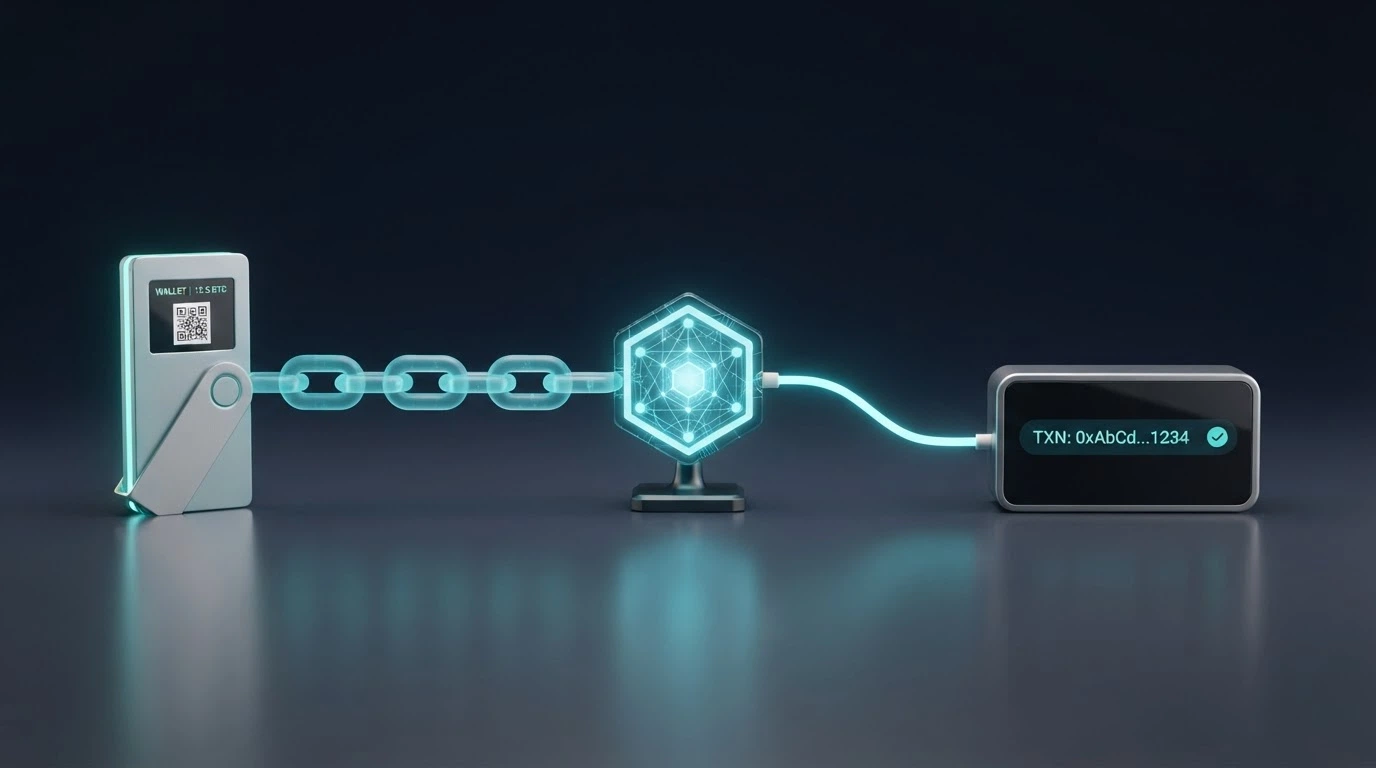 Schemat blokowy: portfel kryptowalutowy → sieć BEP-20 (Binance Smart Chain) → adres depozytowy kasyna online, obok ikona Binance Pay przekreślona dla kasyn bez integracji